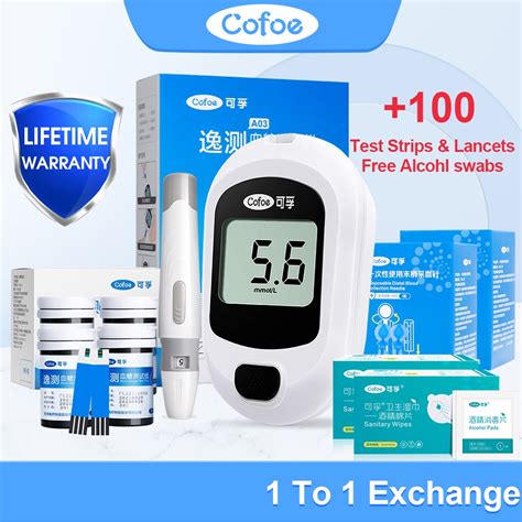 Cofoe Yice A03 Blood Glucose Meter Glucometer Diabetes Monitor Blood