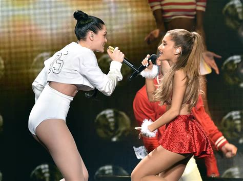 Ariana Grande And Big Seans Pda At Jingle Ball Pictures Popsugar Celebrity
