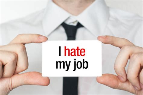 Ten Reasons Why People Hate Their Jobs