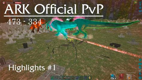 Ark Official Pvp Highlights 1 Youtube