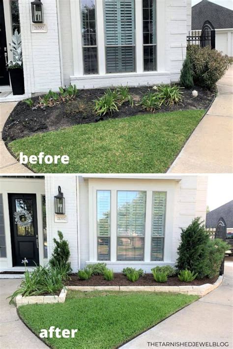 Landscaping Front Yard Makeover Before And After Pictures