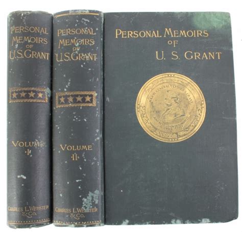 Personal Memoirs Of U S Grant Autograph 1885