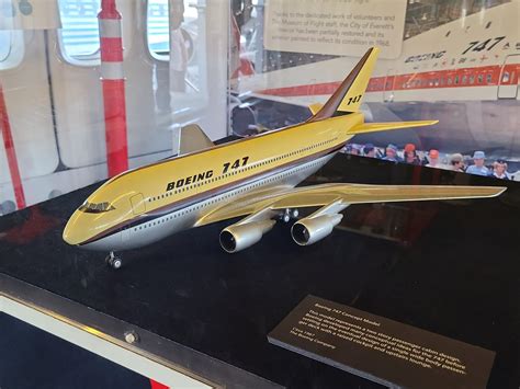 Boeing 747 Concept Model Aviation