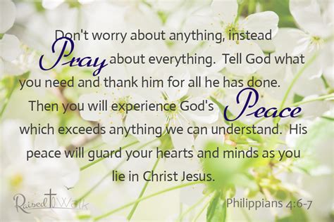 Philippians Dont Worry About Anything Instead Pray About