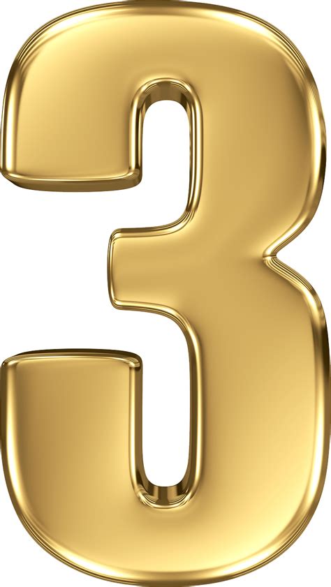 It is the natural number following 2 and preceding 4, and is the smallest odd prime number and the only prime preceding a square number. Number 3 clipart gold, Number 3 gold Transparent FREE for download on WebStockReview 2021