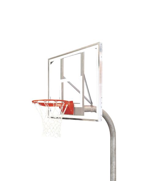 Bison Heavy Duty Outdoor Rectangular Basketball Backboard Package 54 X