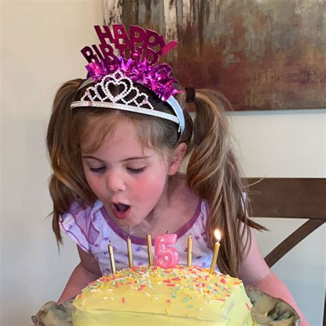 5 Year Old Birthday Girl Surprised With Sweet Tailgate Party E