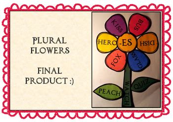 Plural Nouns Puzzle by ESL Workshop  Teachers Pay Teachers