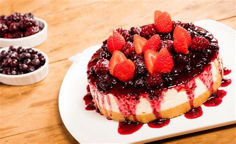 Cheesecake De Frutas Vermelhas 1 8Kg Sabor Cia