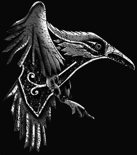 Celtic Raven Norse Mythology Tattoo Norse Tattoo Viking Tattoos