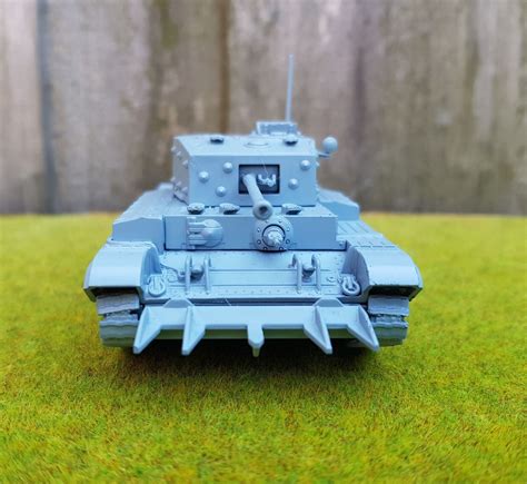 Bolt Action 28 Mm British Cromwell Cruiser Tank With Hedgerow Cutter Ebay