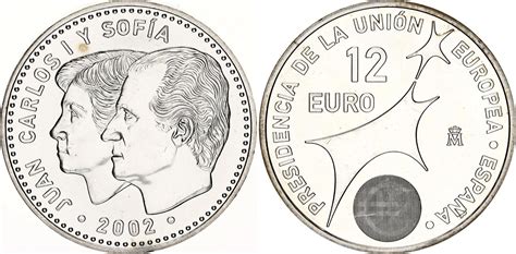 12 Euros Présidence De Lue 2002 Espagne Numista