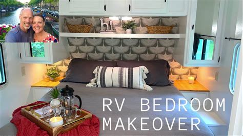 Rv Bedroom Makeover Diy Reno Youtube