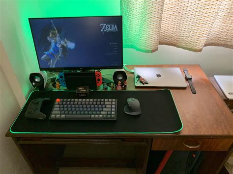 Thinking about buying a console desk setup? Gaming console and desk setup. : IndianGaming