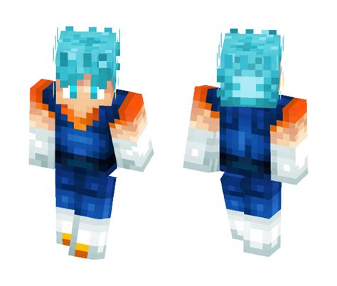 Download Super Saiyan Blue Vegito Minecraft Skin For Free