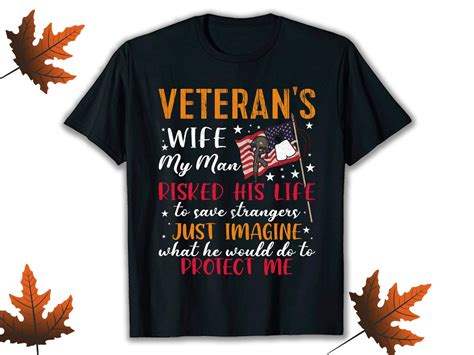 Veterans Wife My Man Risked His Life To Graphic By Go Future Shop · Creative Fabrica