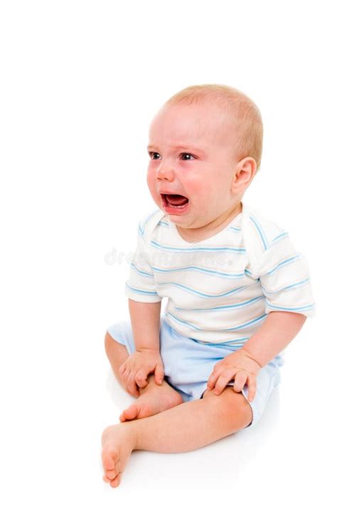 Baby Boy Upset Stock Photo Image Of Tantrum Blonde 24066738