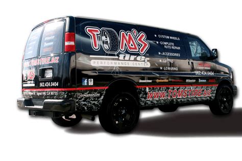 Expected with the tutorial how to make your own motorcycle. GMC Van Vehicle Wrap - Custom Design by Iconography