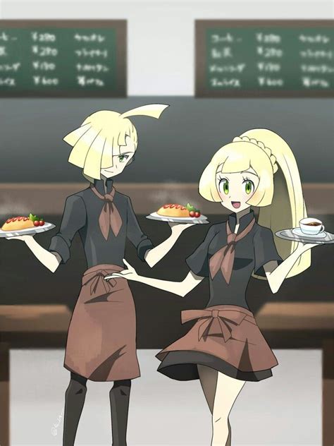 Gladion Lillie Pokemon Alola Pokemon Characters Cute Pokemon