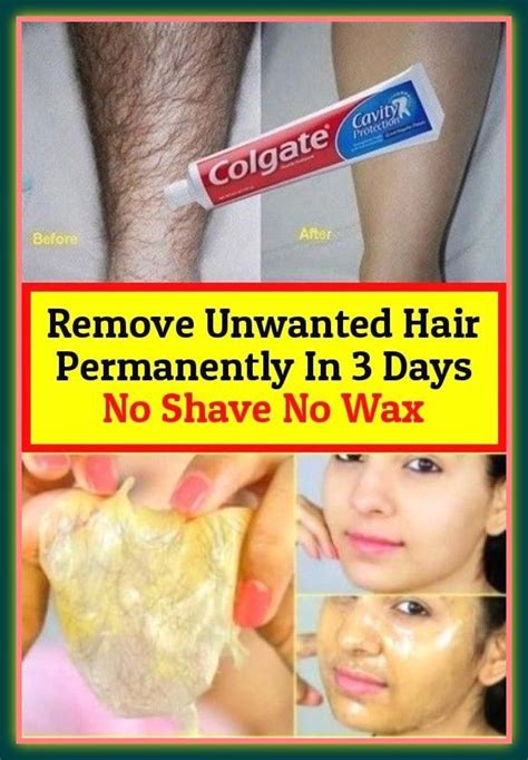 remove unwanted hair permanently in three days no shave no wax some news unwanted