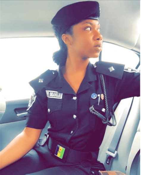 Meet The Beautiful Female Police Officer That Has Been Causing Chaos On