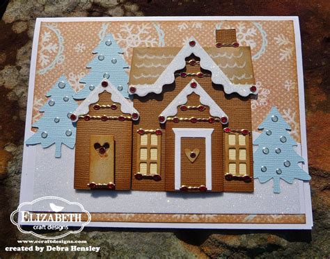 Gingerbread House Card Gingerbread Cards Christmas Cards To Make