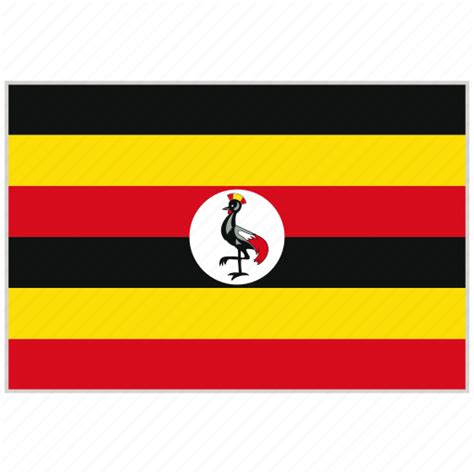 Country, flag, national, national flag, uganda, uganda flag, world flag icon