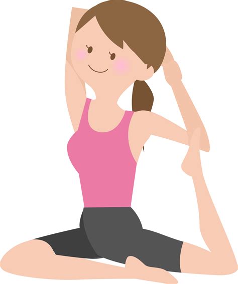 Lady Clipart Yoga Lady Yoga Transparent Free For Download On