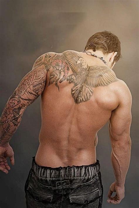 Full Arm And Shoulder Mens Back Tattoo › Tattoo Designs Ink Works Gallery