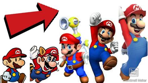 Evolution Of Mario 1981 2022 Every Game Youtube