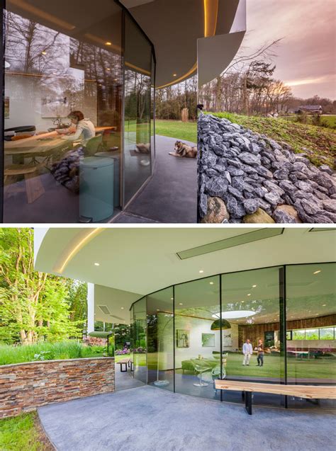 This Circular House Is Built Into The Hillside | CONTEMPORIST