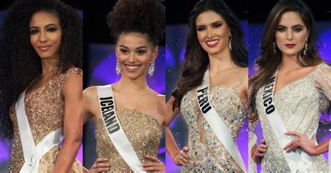 Estas Candidatas Conforman El Top 10 En Miss Universo 2019
