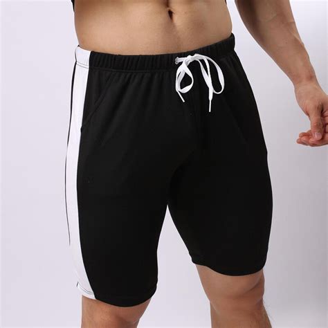 Mens Soft Shorts Jogging Running Gym Sports Breathable Fitness Bottoms
