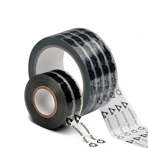 Esd Tape Clear Anti Static Tape With Printed Esd Symbols Statico