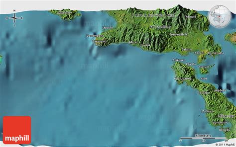 Satellite 3d Map Of Esaala