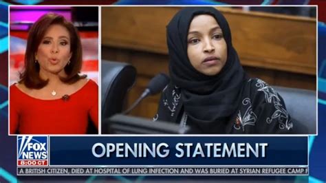 Fox News Channel Pulls Scheduled Judge Jeanine Pirro Show After Ilhan