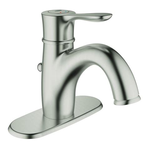 Bringing your dream bathroom to life is a lot easier than. GROHE Parkfield Single Hole Single-Handle Bathroom Faucet ...