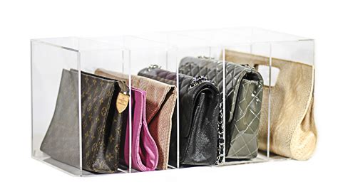 Treat yourself to a closet system that will make organization easy. GLAMdivide Luxe Purse Organizer - GLAMboxes | Arrumação de ...