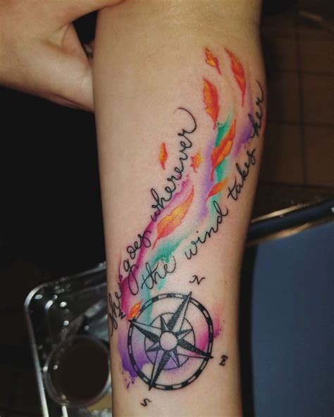 Pocahontas tattoo | Wind tattoo, Disney tattoos, Leg tattoos