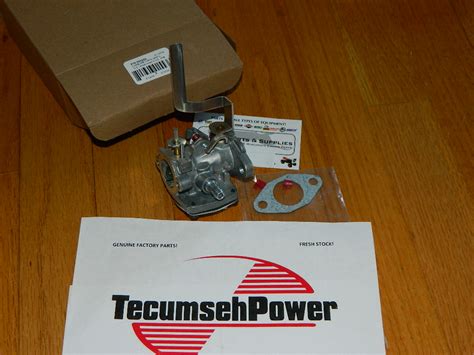 Tecumseh Genuine 640290 Tecumseh Carburetor Fits Jiffy Ice Augers