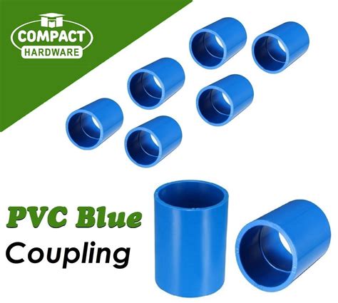 10 Pcs Pvc Blue Coupling Compact 20mm 25mm 32mm 12 34 1 Heavy