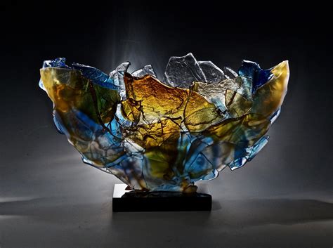 Skylight By Caleb Nichols Art Glass Sculpture Artful Home Art Glass Jewelry Fused Glass
