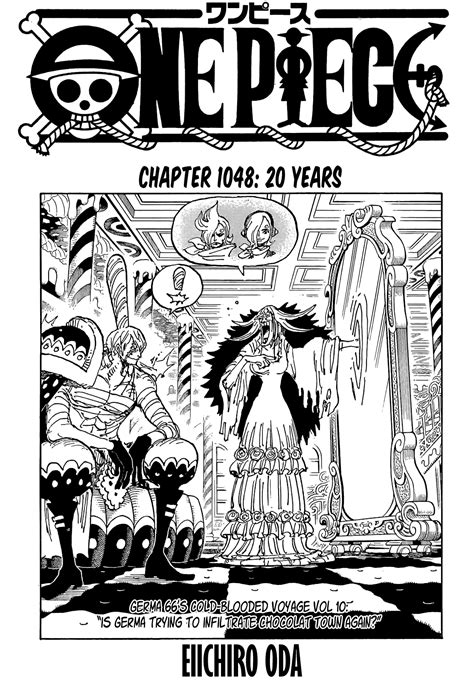 One Piece Chapter 1048 One Piece Manga Online