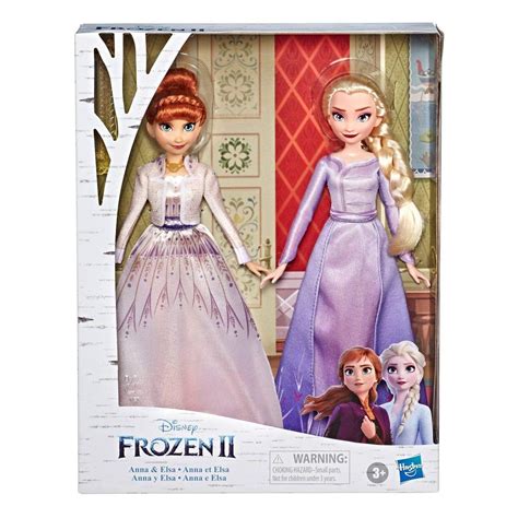 Hasbro Disney Frozen Anna And Elsa Fashion Doll Playset 2 Pieces