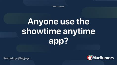 This is quite useful as you can use this app on any of your devices without worrying about the quality. Anyone use the showtime anytime app? | MacRumors Forums