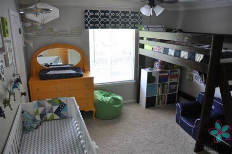 Girls are just as curious as boys, and they like wild things and exploration, too. 3 kids, take out closet doors | Boys shared bedroom, Kids ...