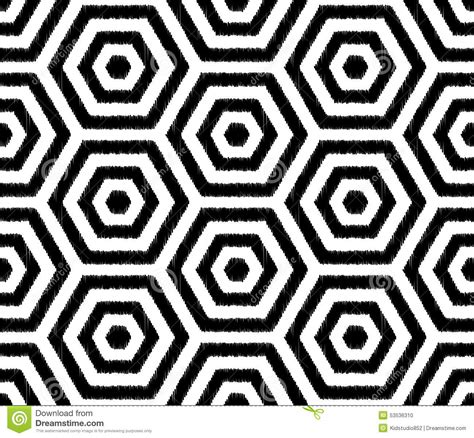 Seamless Textured Hexagon Tiles Wallpaper Pattern Stock Vector