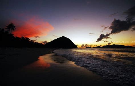 Sunset On Tortola British Virgin Islands Places To Go Best Places