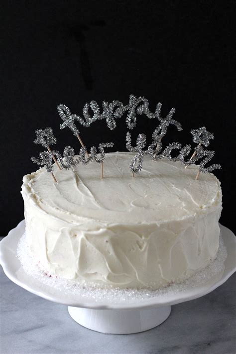 Happy chinese new year 2020 year of the rat. DIY New Year's Eve Cake Topper