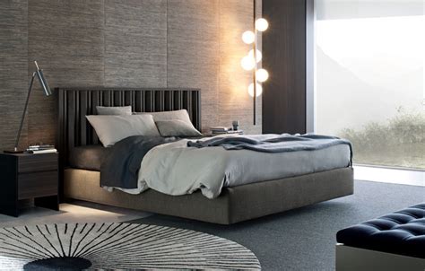 Everything depends on the men's temperament, character. Arca Bed - Contemporary - Bedroom - New York - by Poliform USA